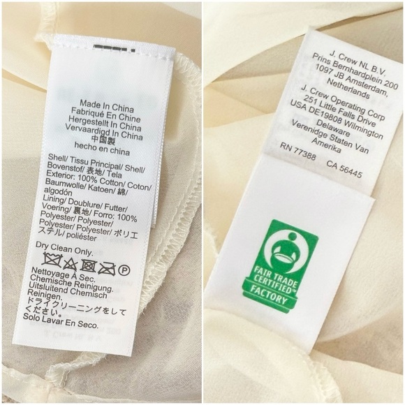 J CREW Cotton Pointelle Crochet Knit Sleeveless Scalloped‎ Sweater Mini Dress S - Picture 6 of 7